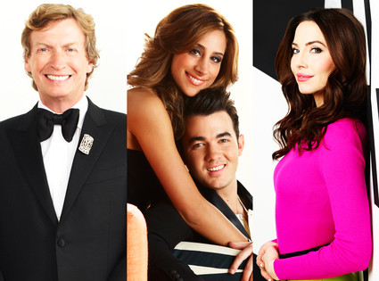 E! Upfronts, Nigel Lythgoe, Danielle Jonas, Kevin Jonas, Whitney Cummings E! Upfronts, Nigel Lythgoe, Danielle Jonas, Kevin Jonas, Whitney Cummings